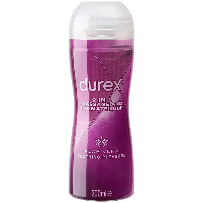 Durex Play 2-en-1 Huile de Massage et Lubrifiant 200 ml