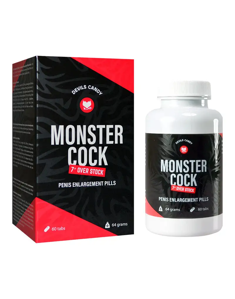 Morningstar - Devils Candy Monster Cock 7" Overstock - Erections plus dures - 60 comprimés