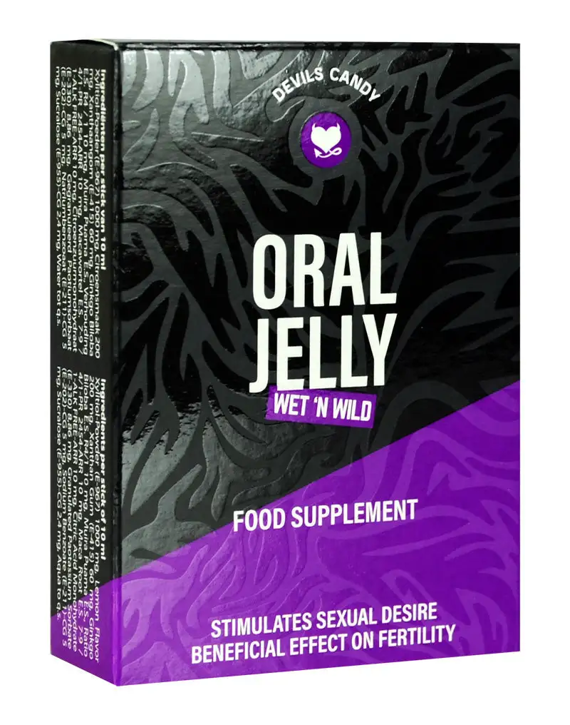 Morningstar - Devils Candy Oral Jelly Wet 'n Wild - Aphrodisiaque - 5 x 10 ml