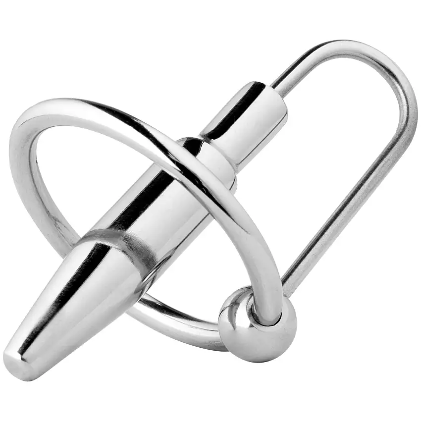 Kiotos Steel Plug Pénien avec Anneau de Gland