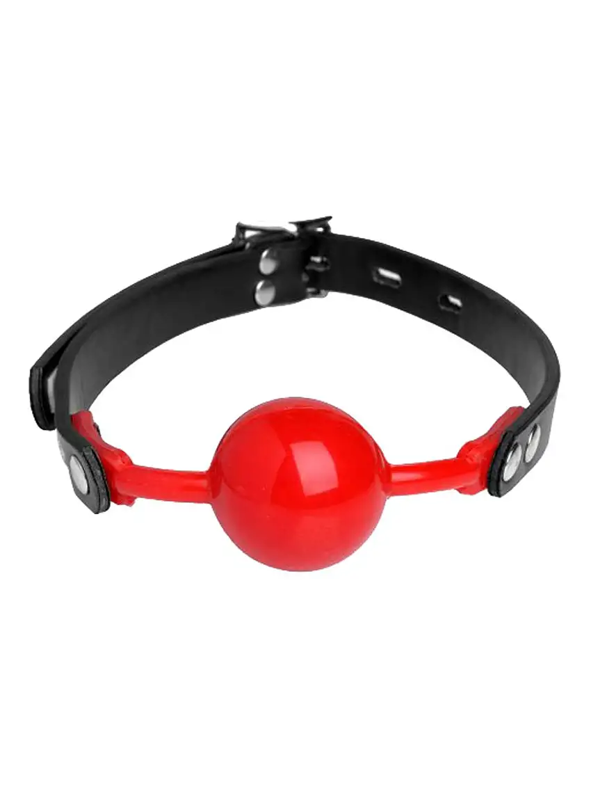 Bâillon-boule confort en silicone The Hush Gag