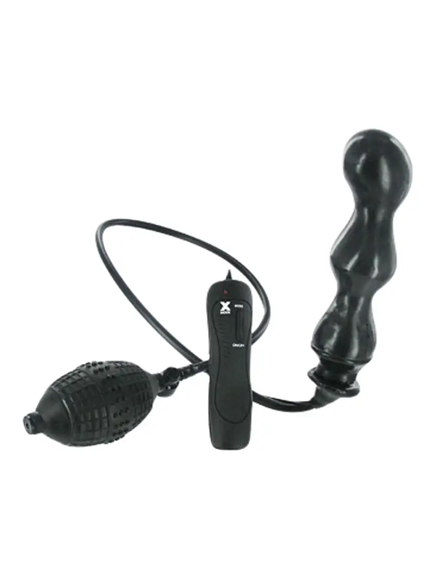 Sonde de dilatation anale gonflable et vibrante avec 10 modes de vibrations