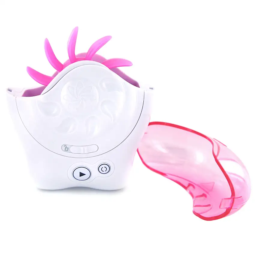 Sqweel - Stimulateur clitoridien 2 Oral - Blanc/Rose