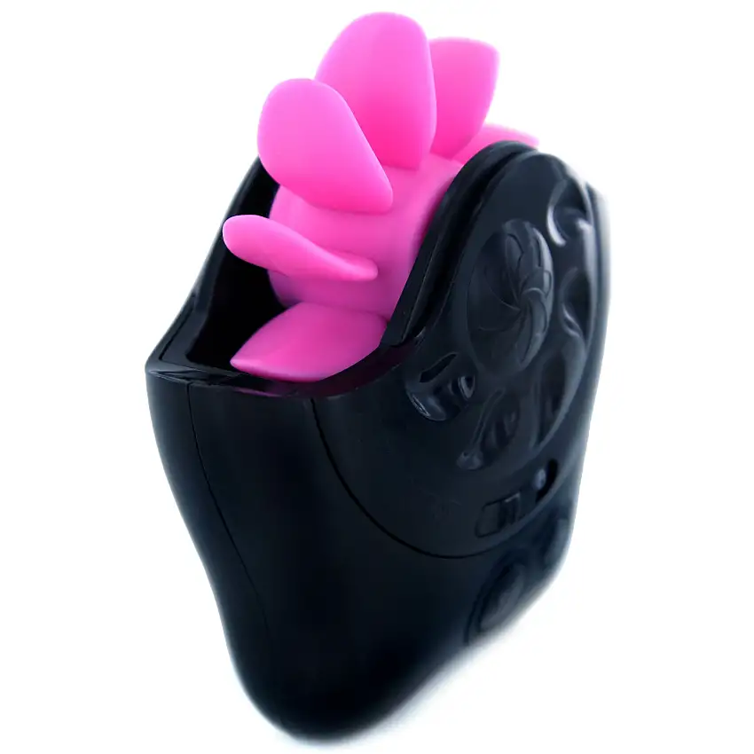 Sqweel - Vibromasseur clitoridien 2 Go Oral - Noir/Rose