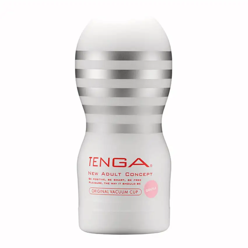TENGA - Masturbateur Vacuum Cup Original - Argent/Blanc