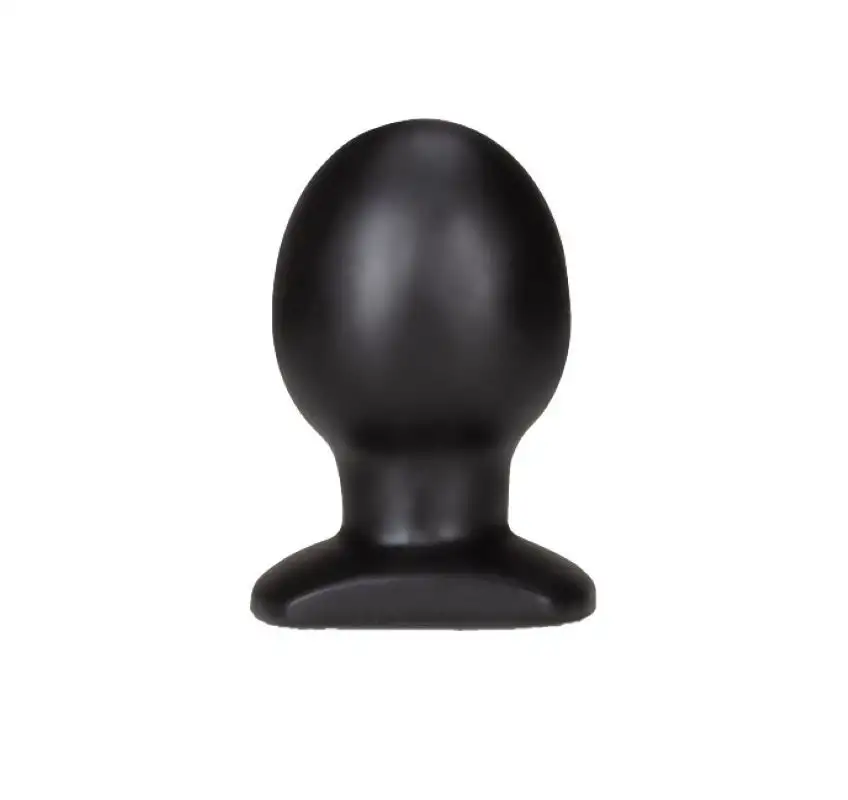 Anal Adventures - Plug arrondi - Noir