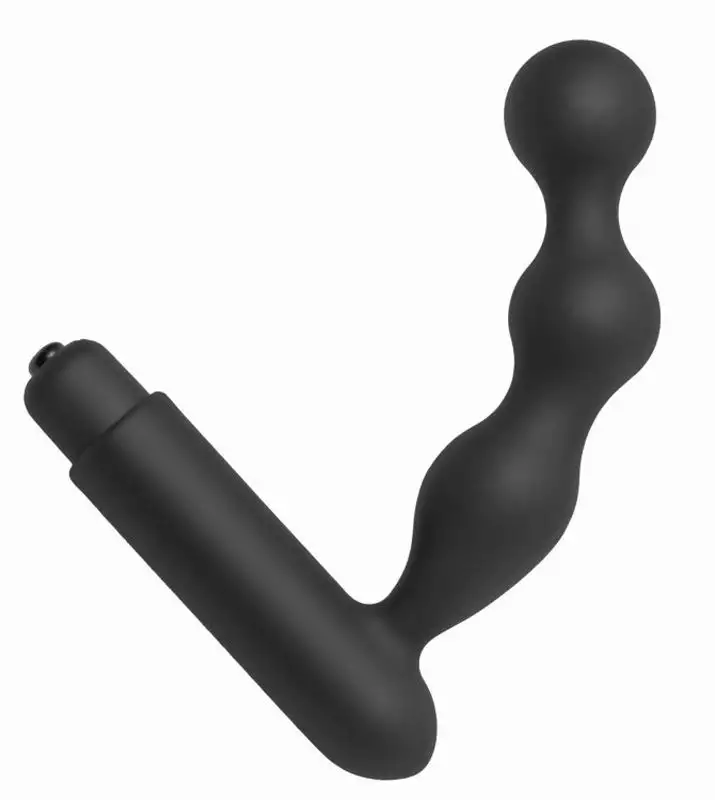 Vibromasseur courbé de prostate en silicone Jouet prostatique Trek