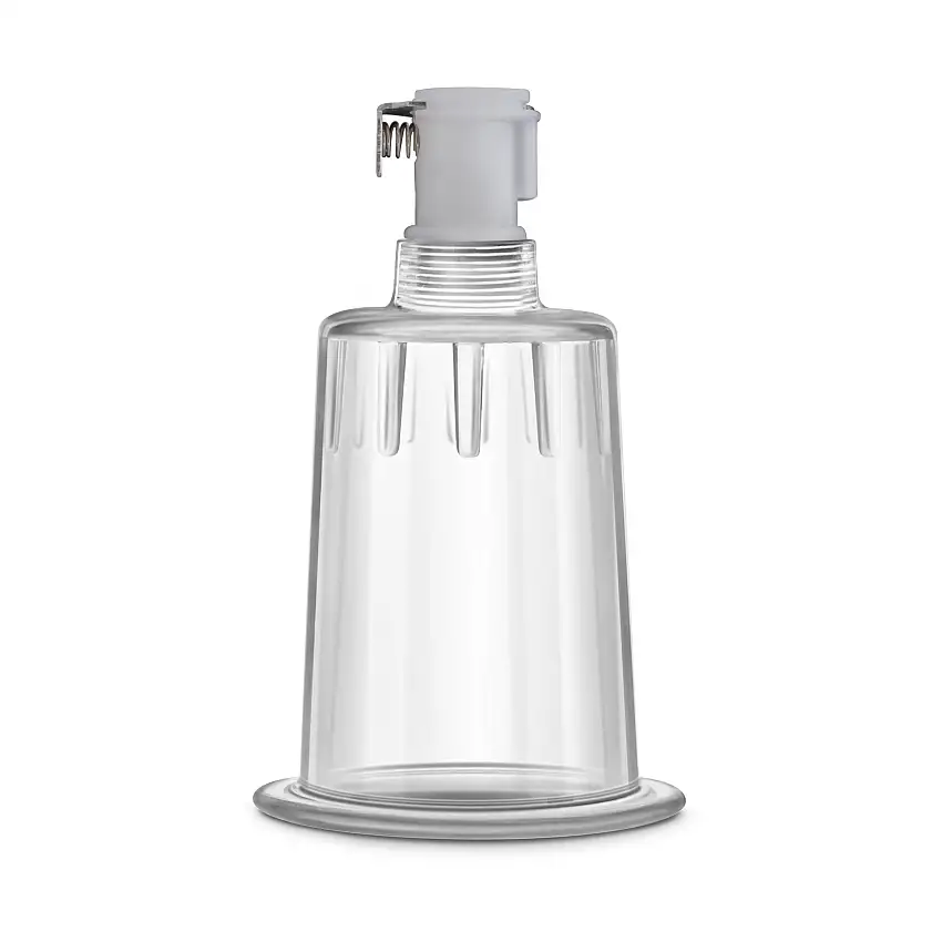 Temptasia - Cylindre pour pompe à clitoris  - Diamètre de 3,05 cm - Transparent