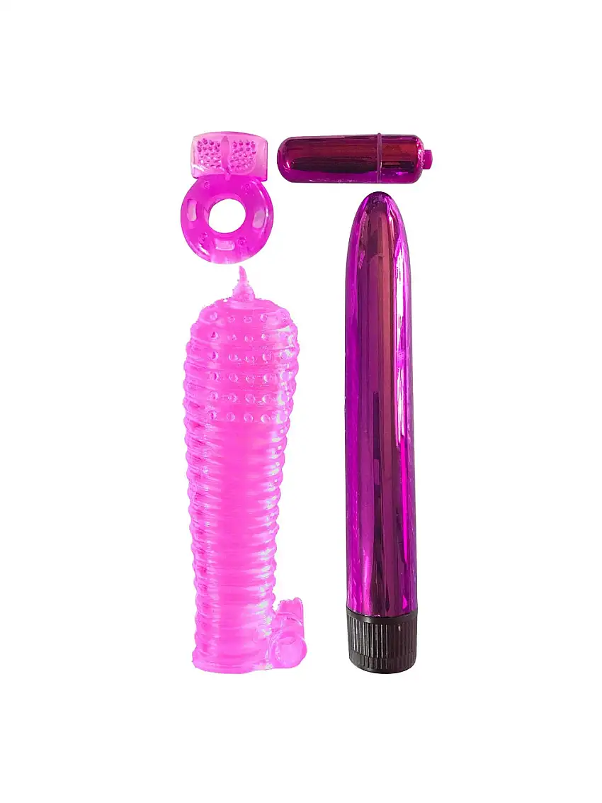 Kit pour Couple de 4 Sextoys Classix Ultimate Pleasure Rose