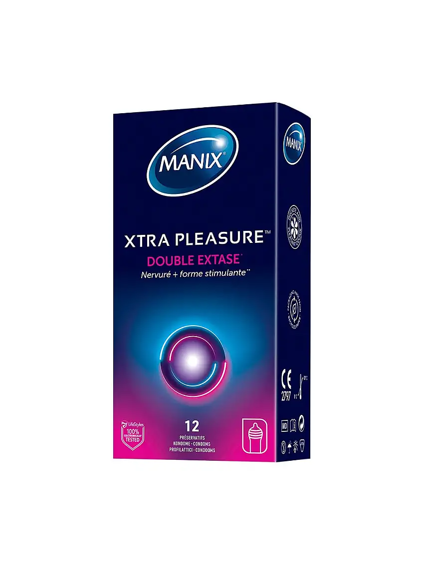 Manix Xtra Pleasure Double Extase Boîte de 12