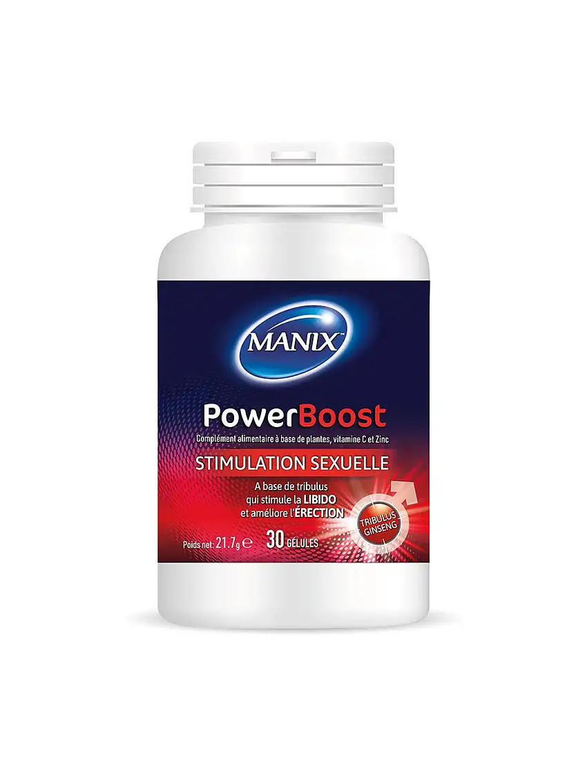 Stimulant Sexuel Érection Power Boost 30 Gélules