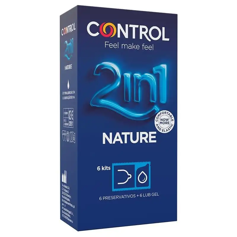 2 en 1 Nature 6 unités