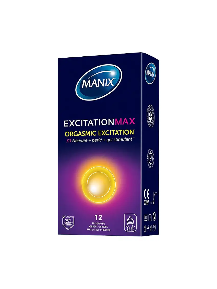 Préservatifs Excitation Max Boîte de 12