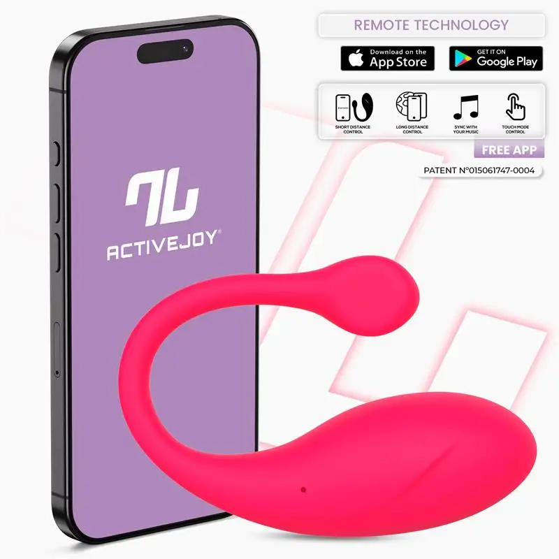 Bulby Huevo Vibrador con APP Rojo