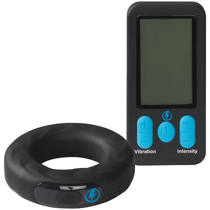 Zeus E-Stim Pro Anneau Pénien Vibrant Télécommandé
