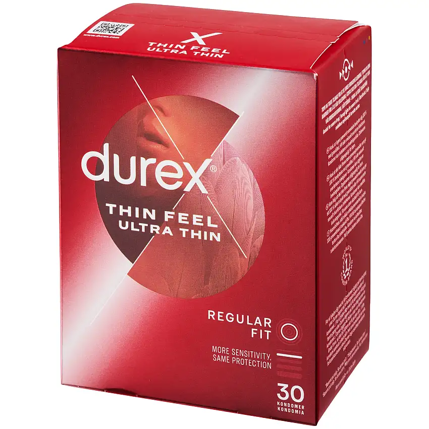 Durex Feel Thin Ultra Préservatifs 30 pcs
