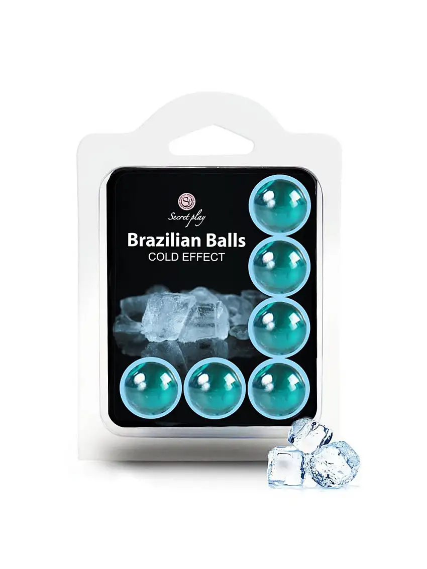Boules de Massage Rafraîchissantes Brazilian Balls x6