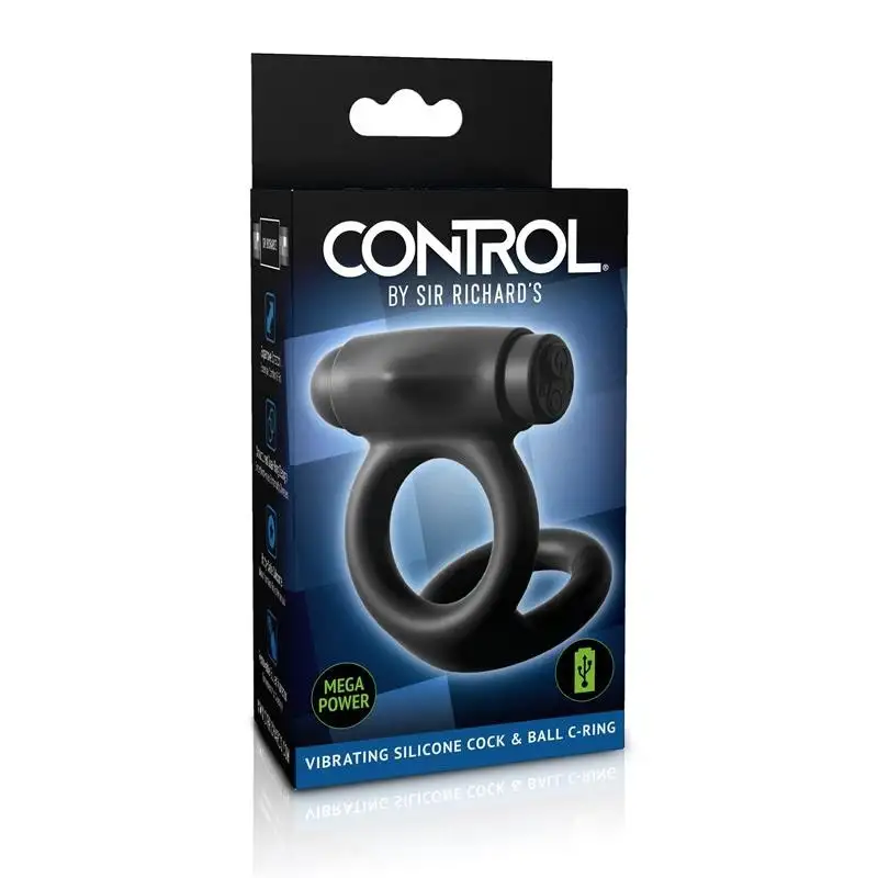 Anneau Vibromasseur silicone rechargeable Control Vibrant