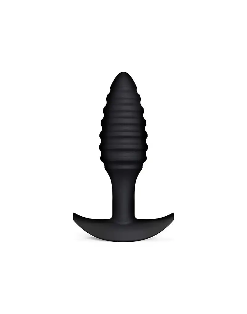 Dorcel - Butt Plug - Spiral Butt Plug - Jouet Anal - Silicone - Noir