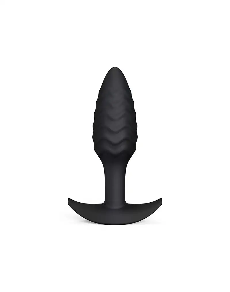 Dorcel - Butt Plug - Wavy Butt Plug - Jouet Anal - Silicone - Noir