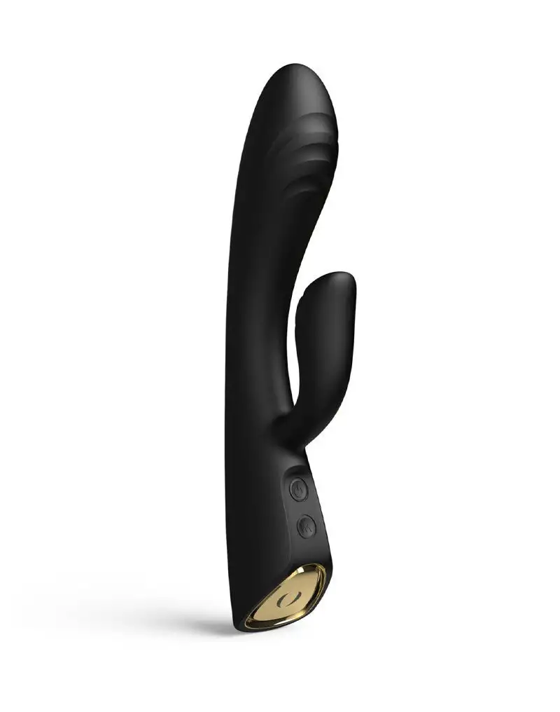 Dorcel FLEXI RABBIT Vibrateur Tarzan chauffé - Noir
