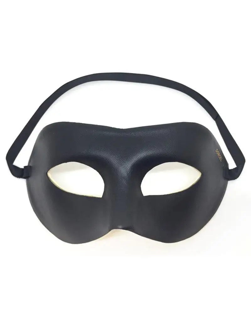 Dorcel - Masque ajustable Eyes Wide Shut en similicuir - Noir