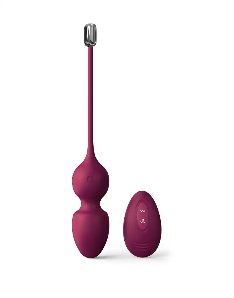 Dorcel Vibrating Kegel Balls avec télécommande LOVE BALLS - prune