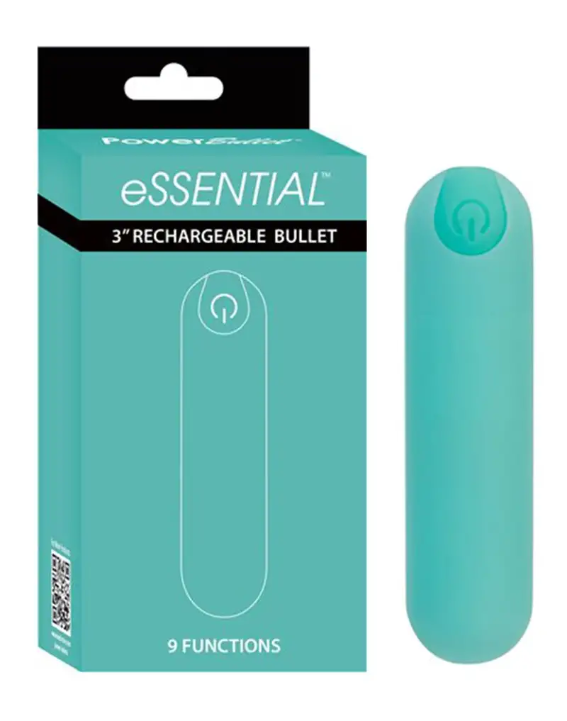 Essential Power Bullet - Mini vibromasseur - vert menthe