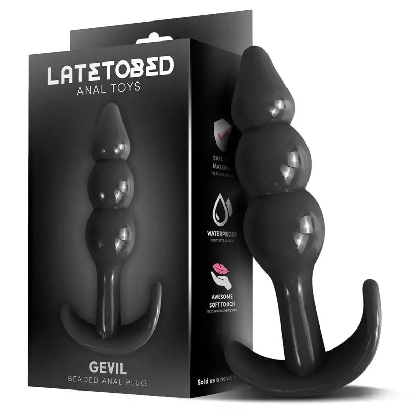 Gevil Plug Anal et Ancla noir
