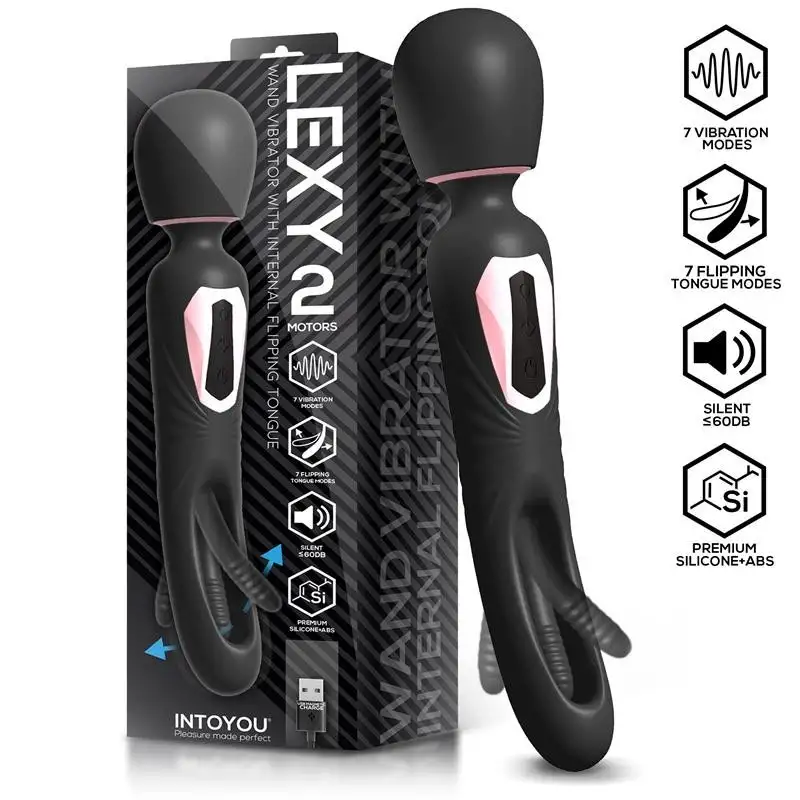 Lexet Vibromasseur avec Langue Interne et flappement