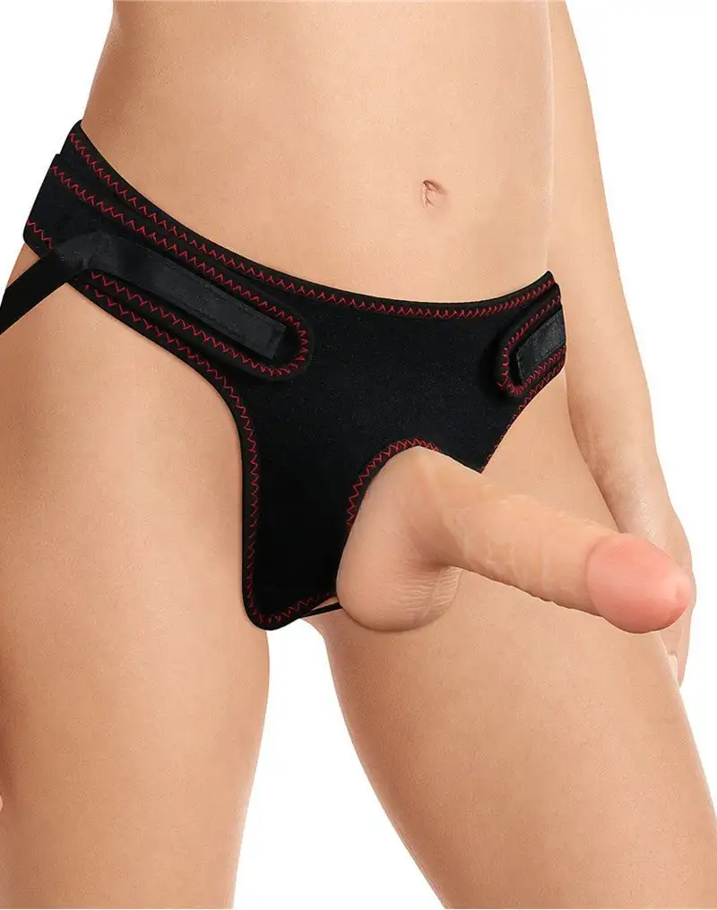 Lovetoy Easy Strap-on Set avec gode 18 cm - peau claire