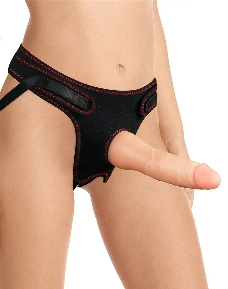 Lovetoy Easy Strap-on Set avec gode 19 cm - peau claire