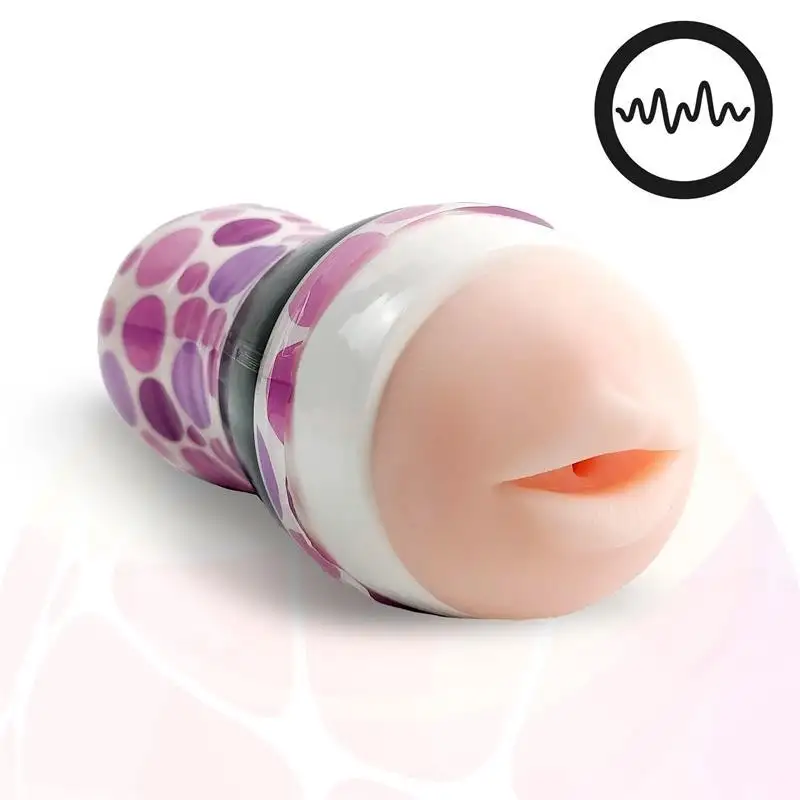 Masturbateur bouche vibrant