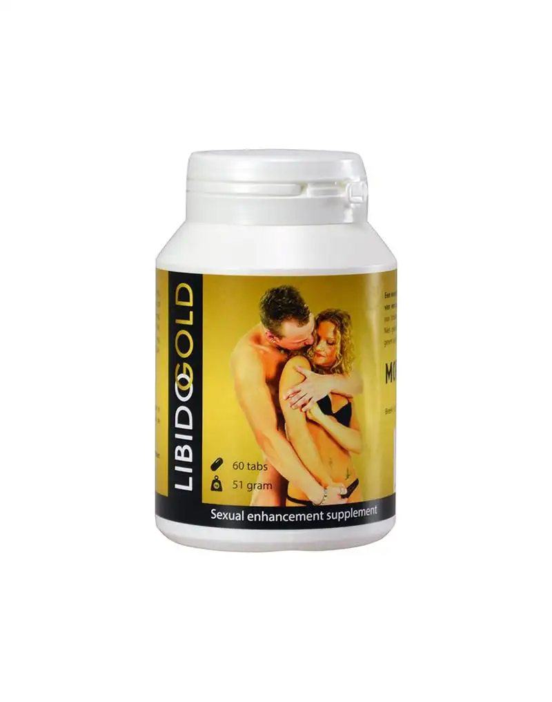 Morningstar - Libido Gold - Golden Erect - Stimule les érections longues et dures - 60 comprimés