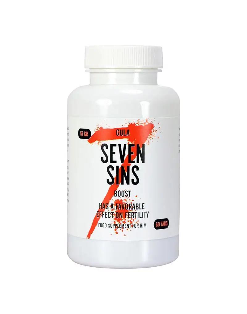 Morningstar - Seven Sins Boost - Sperm Booster - 60 gélules