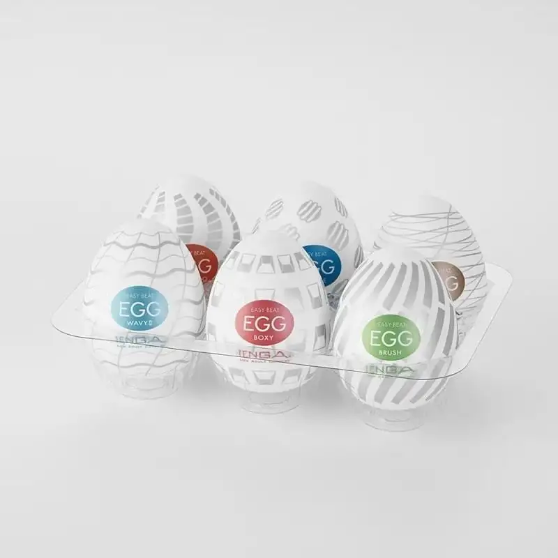 Pack de 6 Oeufs oeufs Tenga Paquet Standard