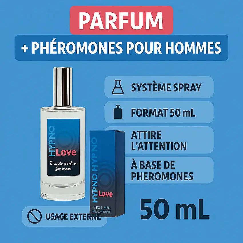 Parfum Phéromones Pour Hommes 50 Ml