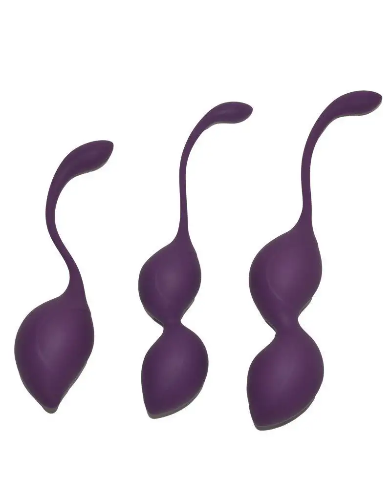 Rimba Kegel Balls Pelvic Floor Exercise Set GENEVA - violet