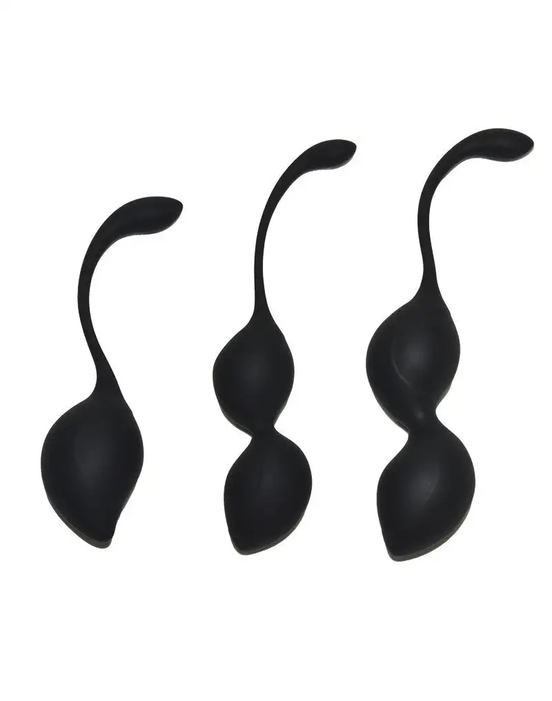 Rimba Kegel Balls Pelvic Floor Exercise Set GENEVA - noir