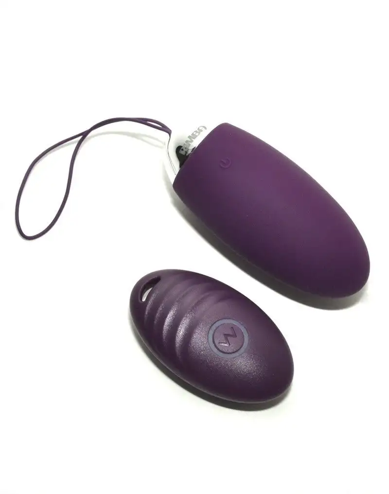 Rimba Œuf vibrant avec télécommande VENICE - violet