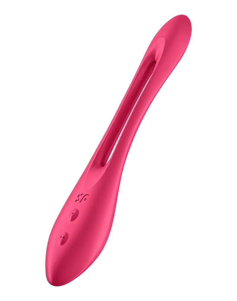 Satisfyer Vibrateur multifonctionnel pliable JEU ÉLASTIQUE - rouge