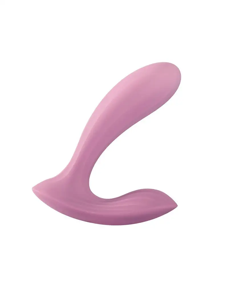 Svakom Erica - Vibromasseur portable avec contrôle par application - Deux moteurs - Rose clair