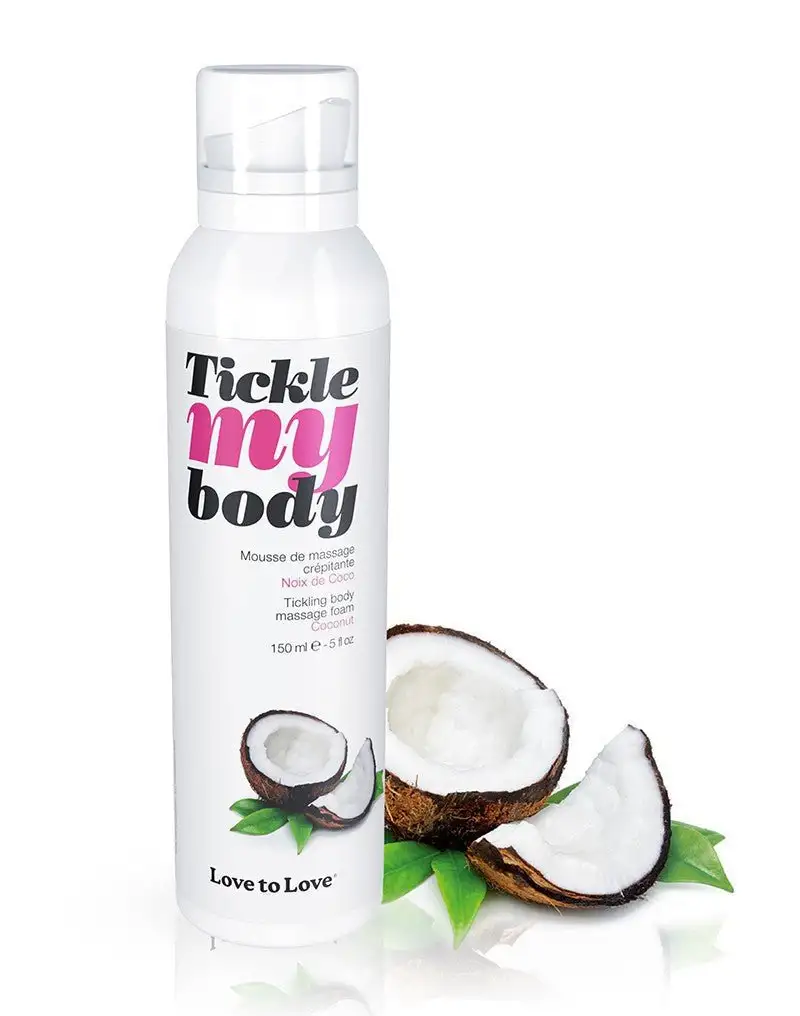 Tickle my body Mousse de massage - Noix de coco