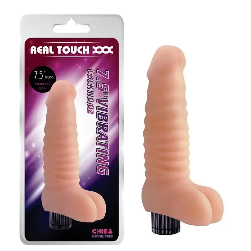 Vibromasseur No.02 T-Skin 7.5 Naturel