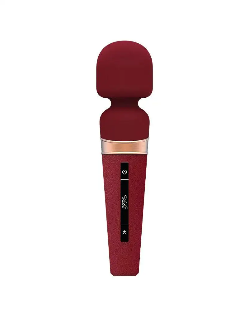 Viotec - Titan - Baguette vibrante - Masseur - Or et Rouge Vin