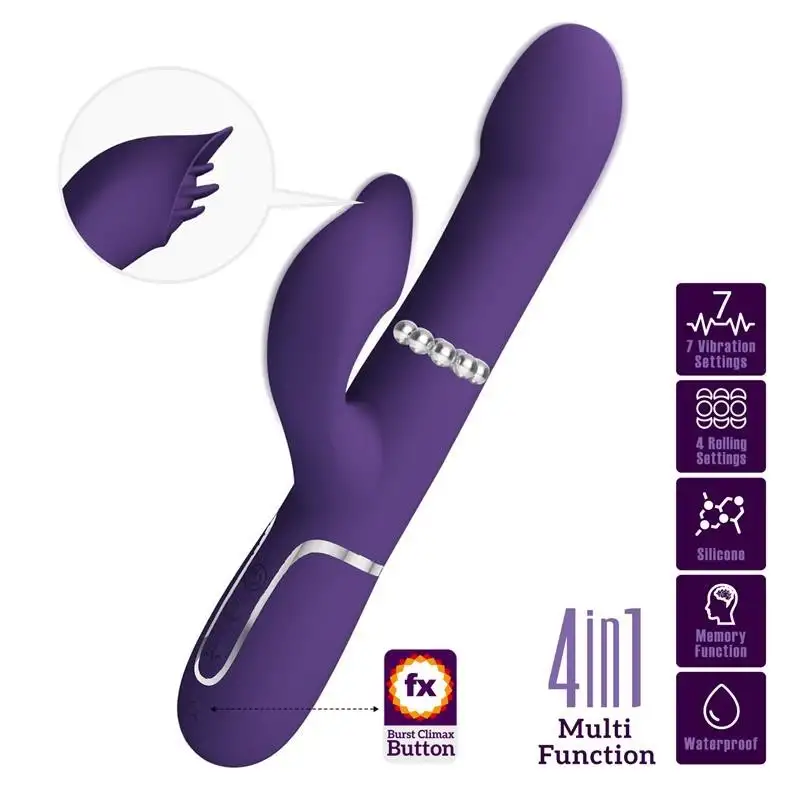 Zalin Rolling Vibromasseur avec boules Rotatoires USB
