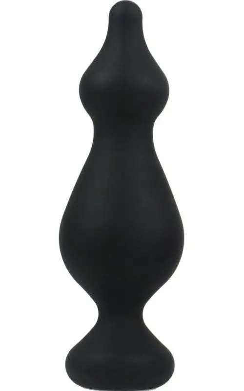 ADRIEN LASTIC - PLUG ANAL AMUSE SILICONE NOIR TAILLE L