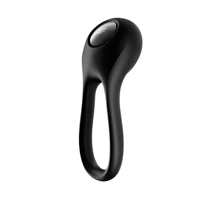 Anneau à pénis Majestic Duo USB noir