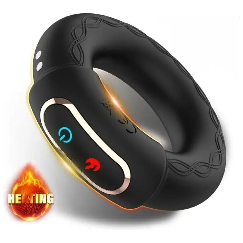 Anneau D'érection Vibrant Chauffant - Secwell - Penis Heating Ring