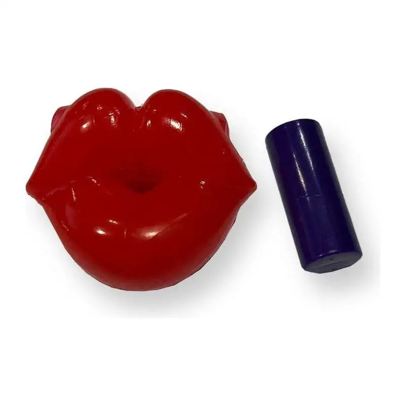 Anneau d'érection vibrant - Lèvre Rouge - ECO PACK